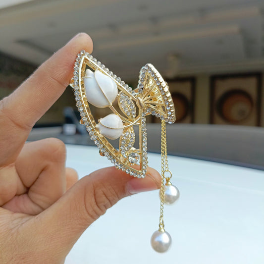 ZAYA BEAUTIFUL FLOWER HAIR CLIP