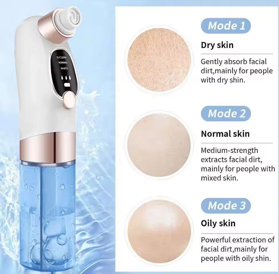 Aqua Vacuum Pore Cleaner | Mini Hydra Facial Device