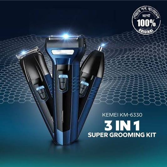 KEMEI km-6330 3 in 1 Hair Trimmer