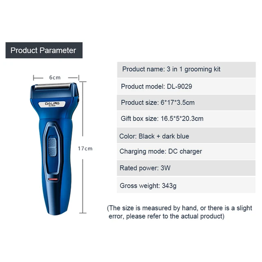 DALING DL-9029 3 in 1 Hair Trimmer