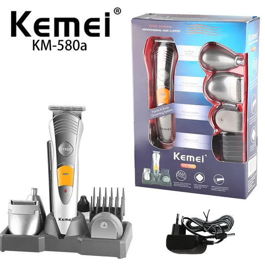 KEMEI KM-580A 7 in 1 Professional Hair Trimmer