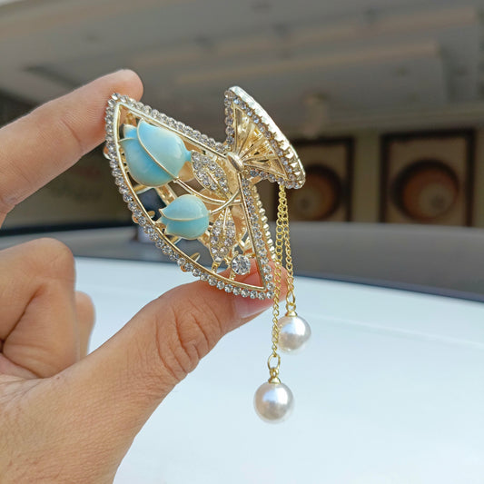 ZAYA BEAUTIFUL FLOWER HAIR CLIP