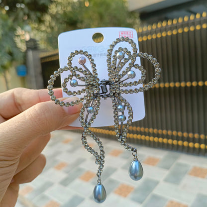 FENGY BOW STYLE RHINESTONE HAIR CLIP