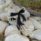 VELVET BOW LARGE HAIR CLIP