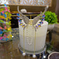 BUTTERFLY CRYSTAL STONE HAIR CLIP