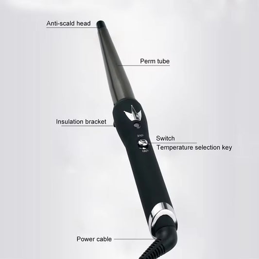 Tapered Curling Iron Wand