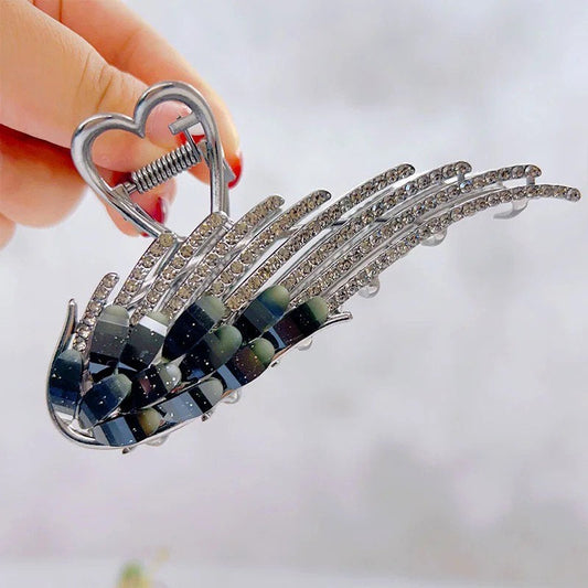 DIAMOND ANGEL WINGS HAIR CLIP