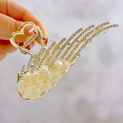 DIAMOND ANGEL WINGS HAIR CLIP